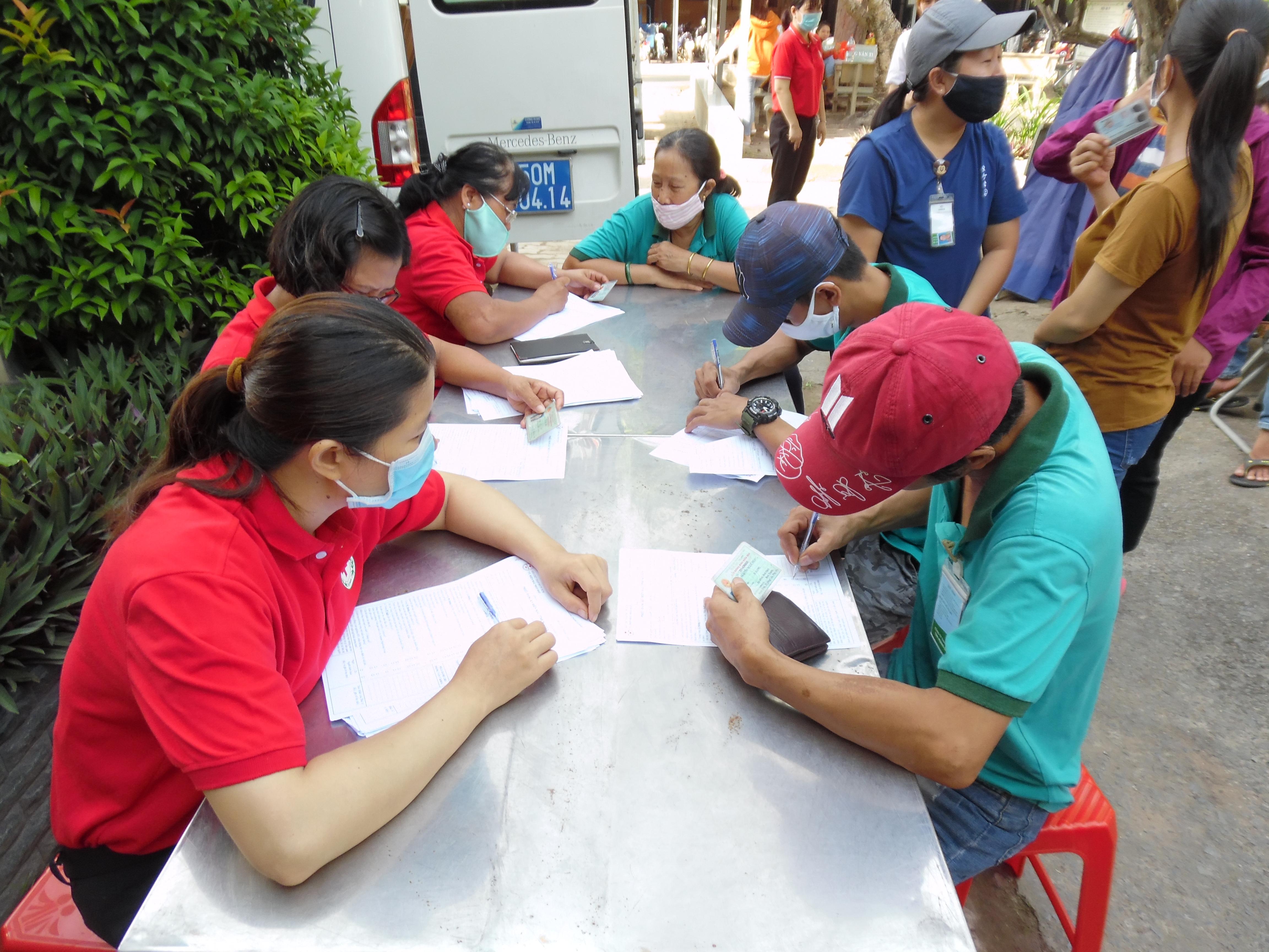 BLOOD DONATION AT TAN HOANG GIA